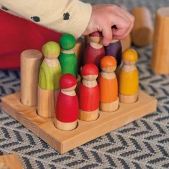 Grimm’s Rollers Small Sorting Game Natural