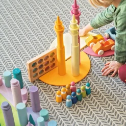 Grimm’s Rollers Small Sorting Game Pastel