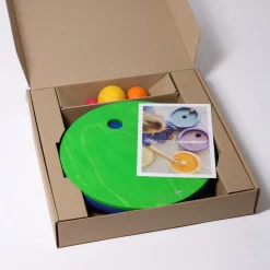 Grimm's Rolling Discs Set for Stapelstein - Cool Rainbow