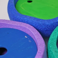 Grimm's Rolling Discs Set for Stapelstein - Cool Rainbow