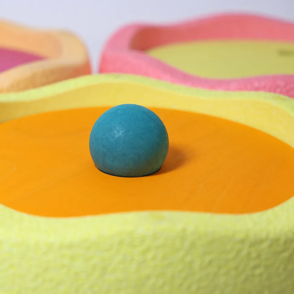 Grimm’s Rolling Discs Set for Stapelstein - Warm Pastel