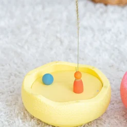 Grimm’s Rolling Discs Set for Stapelstein - Warm Pastel
