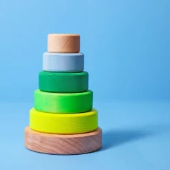 Grimm's Small Conical Tower Neon Green