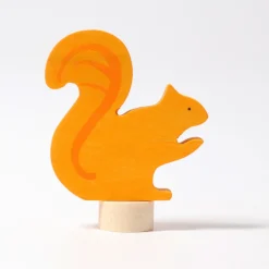 Grimm's Squirrel Candle Holder Decoration