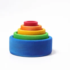 Grimm’s Stacking Bowls Blue