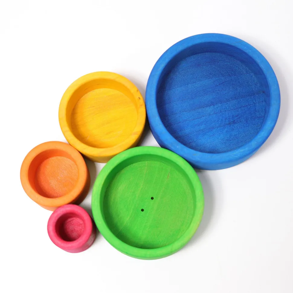 Grimm’s Stacking Bowls Blue