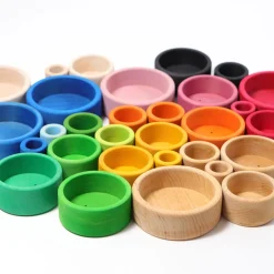 Grimm’s Stacking Bowls Natural