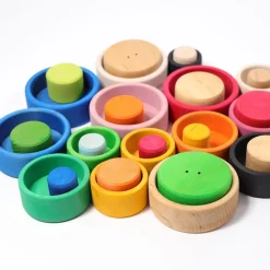 Grimm’s Stacking Bowls Natural