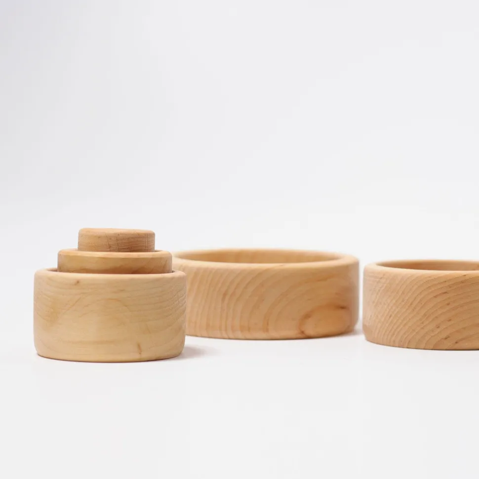 Grimm’s Stacking Bowls Natural