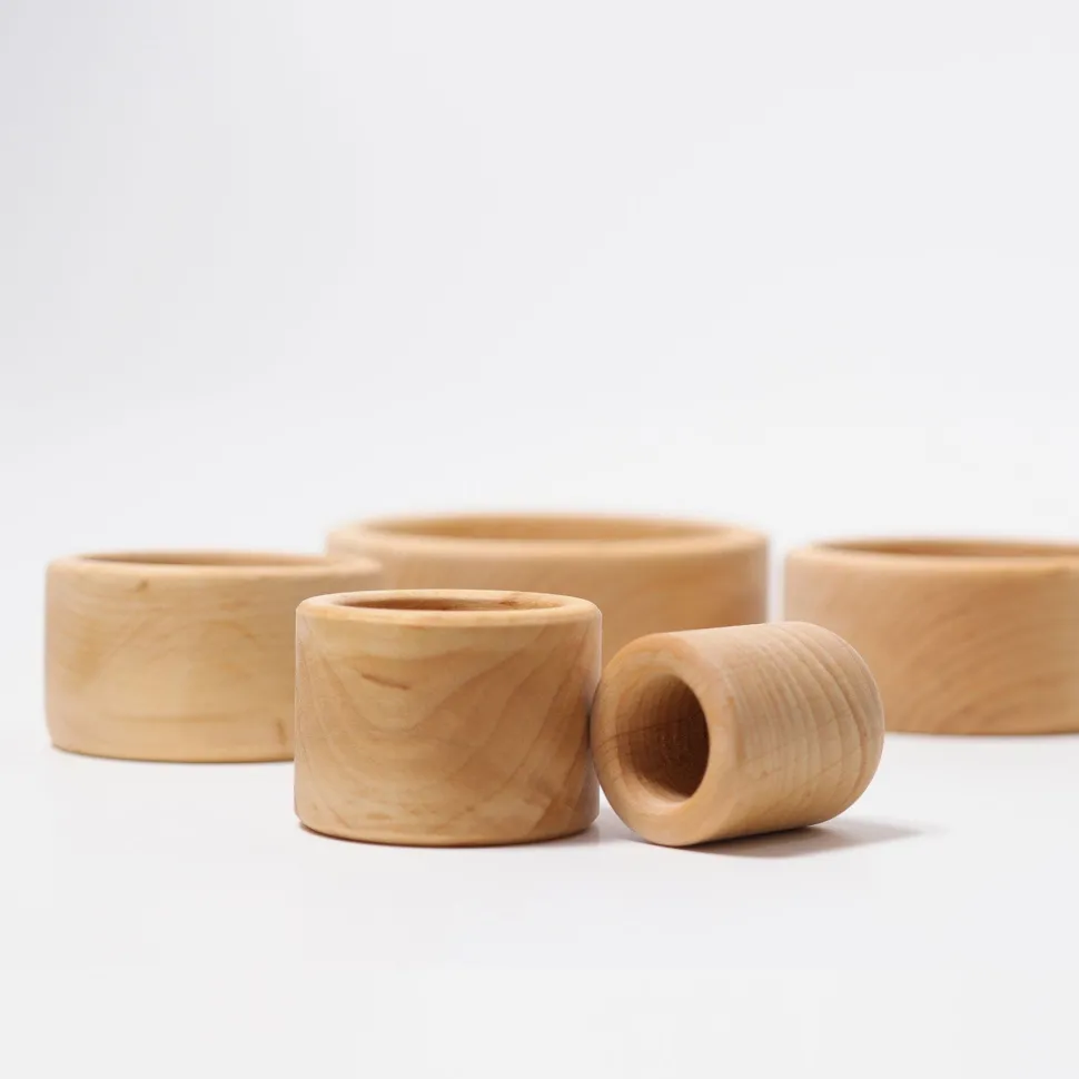 Grimm’s Stacking Bowls Natural