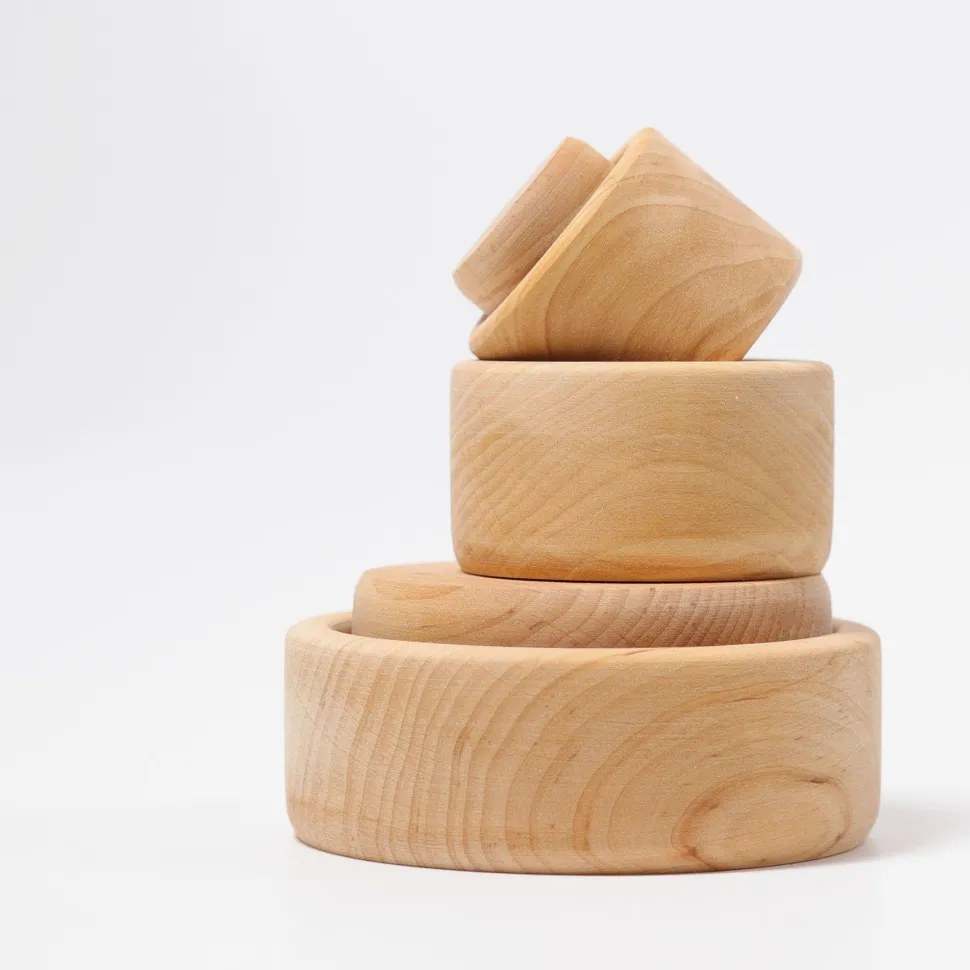 Grimm’s Stacking Bowls Natural
