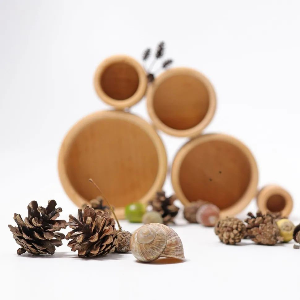 Grimm’s Stacking Bowls Natural