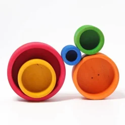 Grimm’s Stacking Bowls Red
