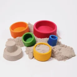 Grimm’s Stacking Bowls Red