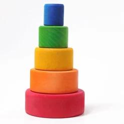 Grimm’s Stacking Bowls Red