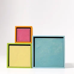 Grimm’s Stacking Boxes Large Pastel