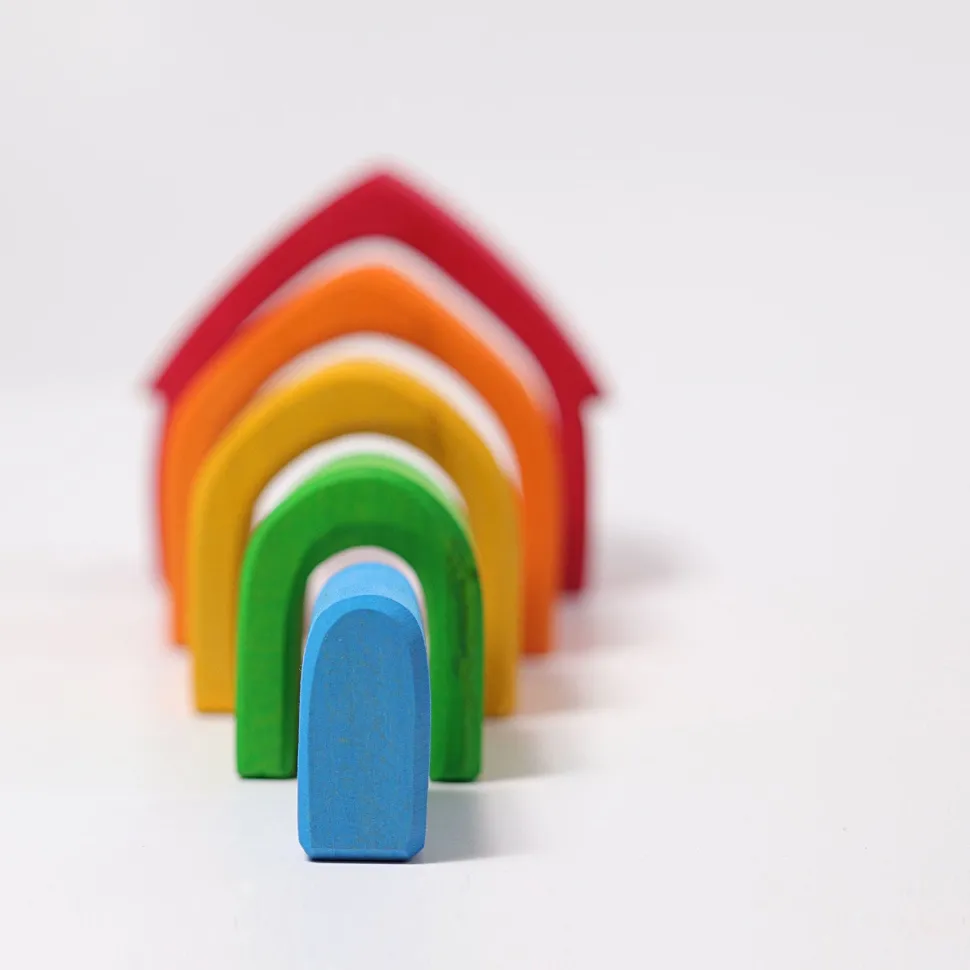 Grimm’s Stacking House Coloured