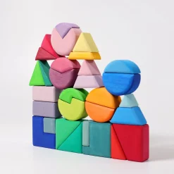 Grimm's Triangle Square & Circle Geometric Shape Blocks