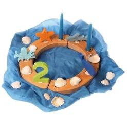 Grimm's Whale Candle Holder Decoration