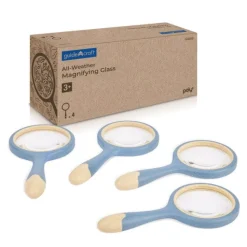 Guidecraft All-Weather Magnifying Glass - Set of 4