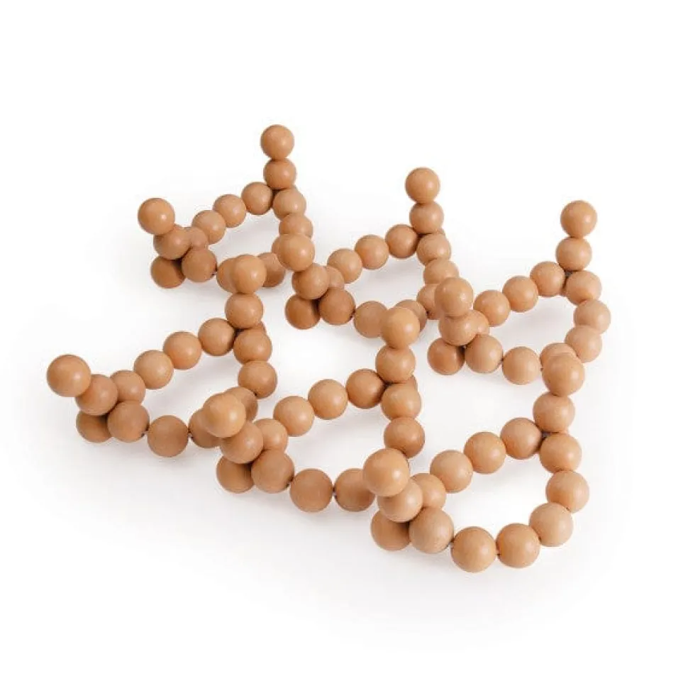 Guidecraft BendiBeads - Natural - 12 pc. set