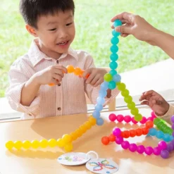 Guidecraft BendiBeads - Rainbow - 12 pc. set