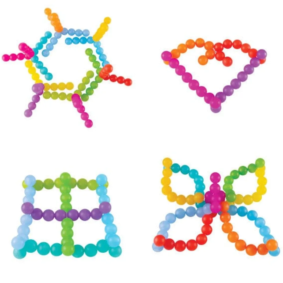 Guidecraft BendiBeads - Rainbow - 12 pc. set