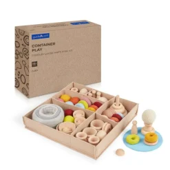 Guidecraft Container Play: Toddler Loose Parts STEM Kit