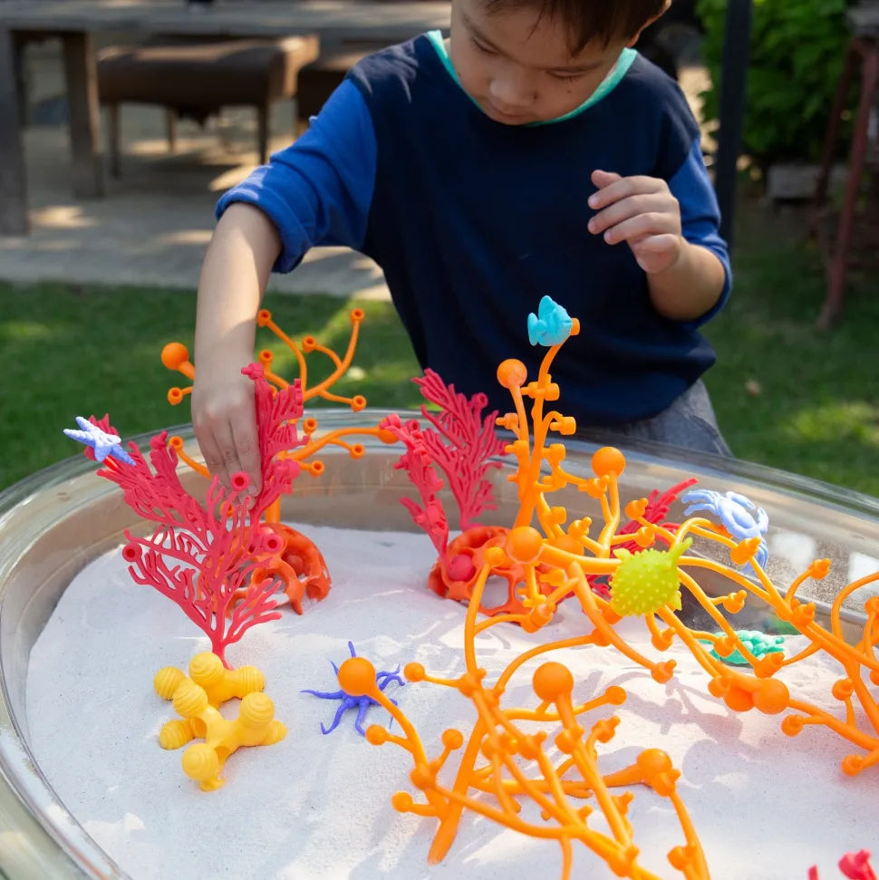 Guidecraft Coral System - 40 pc set
