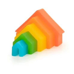Guidecraft Discovery Stackers - Rainbow House