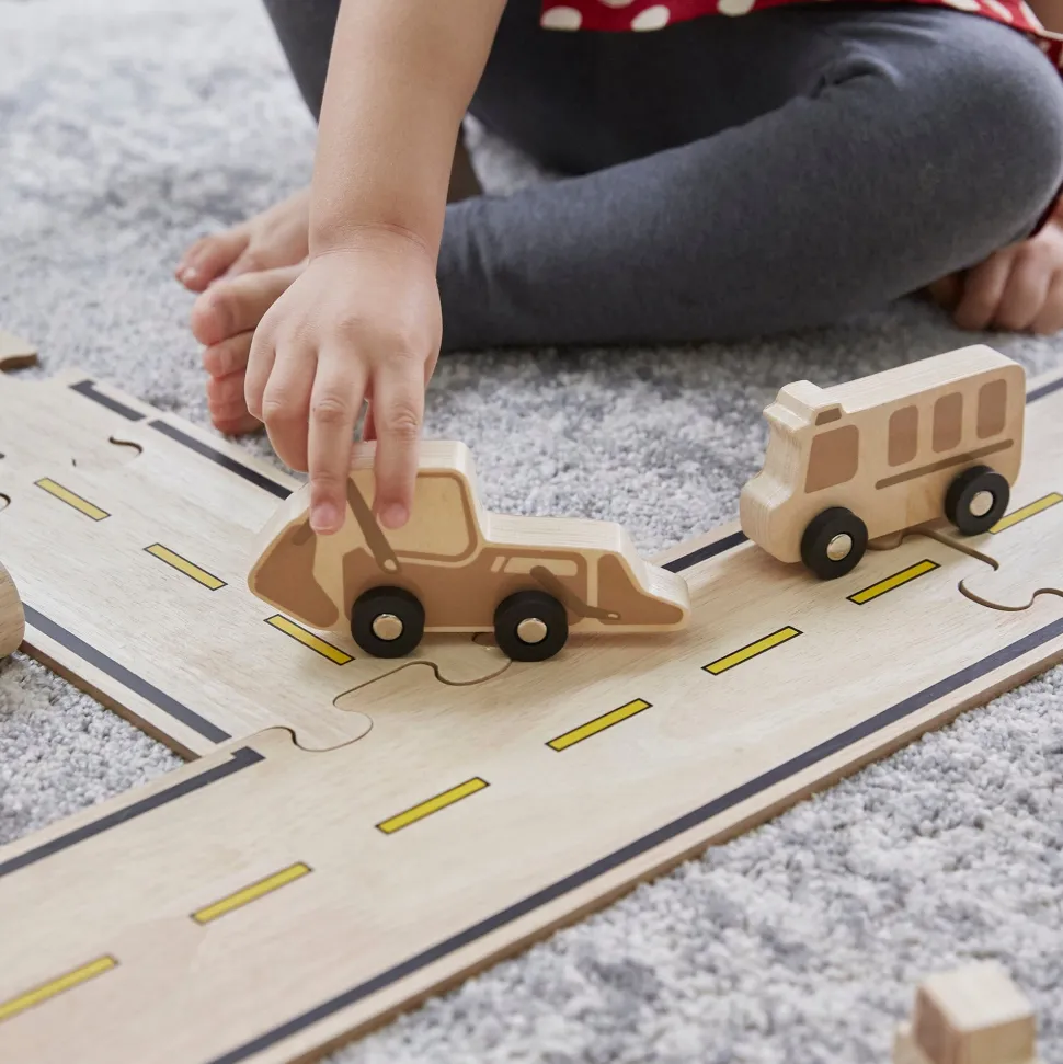 Guidecraft Double-sided Roadway System - 42 pc. set