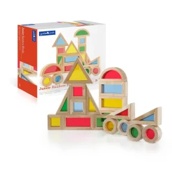 Guidecraft Jr. Rainbow Blocks 20 Piece Set
