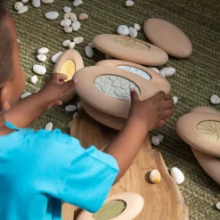 Guidecraft Jumbo Sensory River Stones