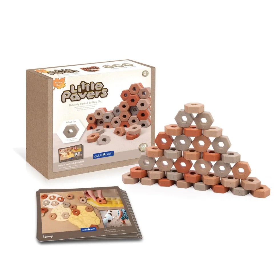 Guidecraft Little Pavers - 60 pc. set