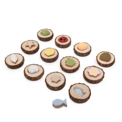 Guidecraft Nature Feel and Find – 24 pc. set