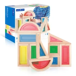 Guidecraft Rainbow Blocks 10 Pc Set