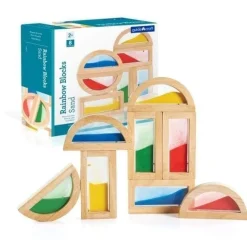 Guidecraft Rainbow Blocks – Sand