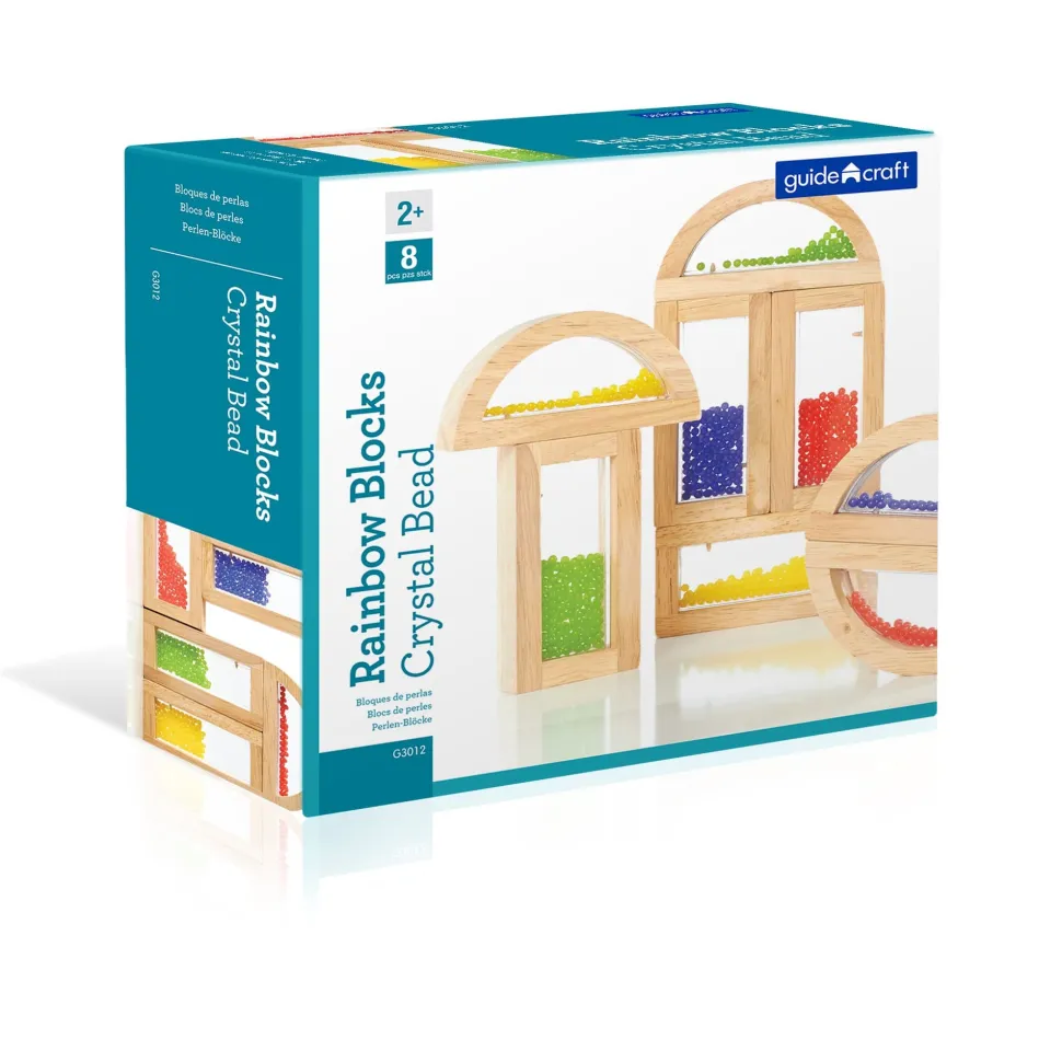 Guidecraft Rainbow Blocks – Crystal Bead
