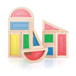 Guidecraft Rainbow Blocks 10 Pc Set