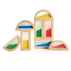 Guidecraft Rainbow Blocks – Sand