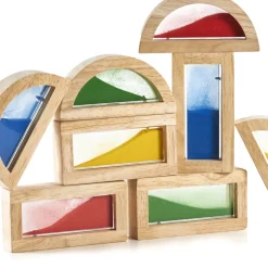 Guidecraft Rainbow Blocks – Sand