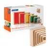 Guidecraft Stacking Rainbow Pyramid