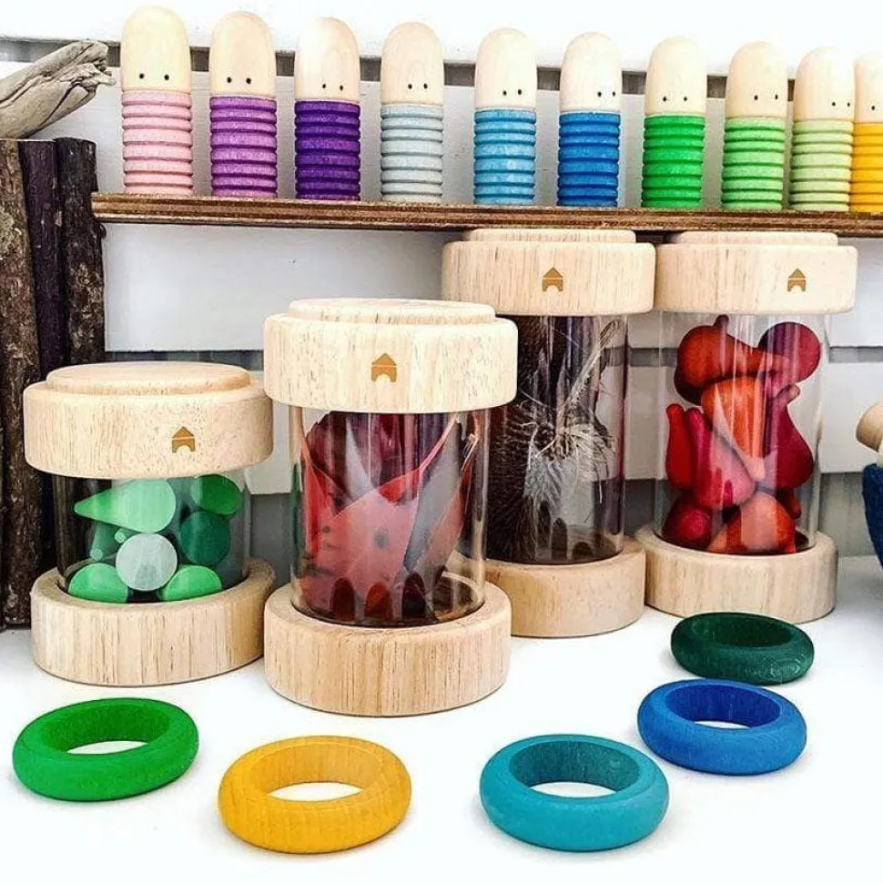 Guidecraft Treasure Tubes – Clear