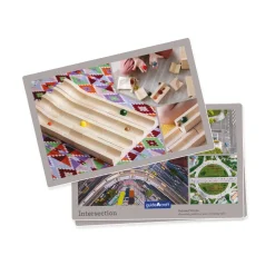 Guidecraft Unit Block Marble Run – 40 pc. set