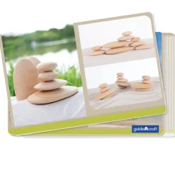 Guidecraft Wood Stackers River Stones