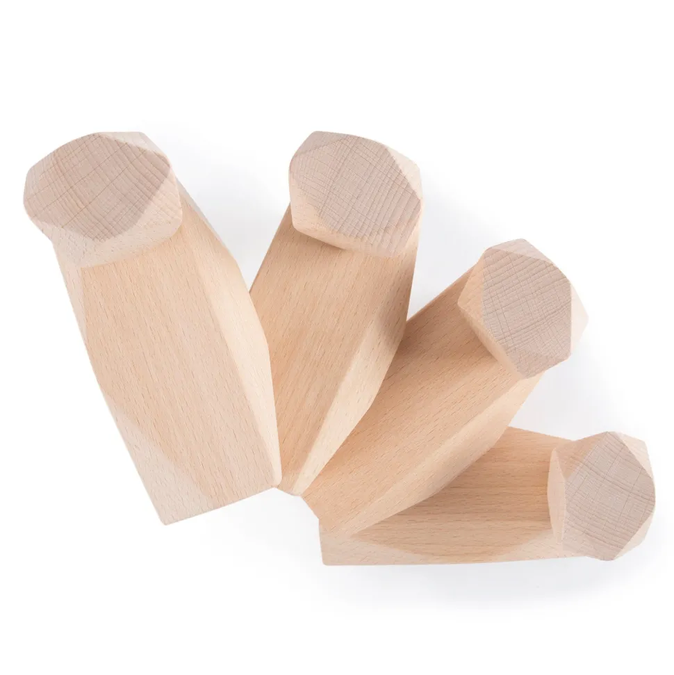 Guidecraft Wood Stackers Standing Stones