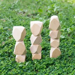 Guidecraft Wood Stackers Standing Stones