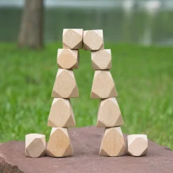 Guidecraft Wood Stackers Standing Stones