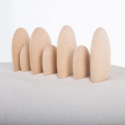 Guidecraft Wood Stackers River Stones