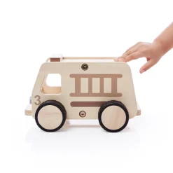 Guidecraft Wooden Fire Truck